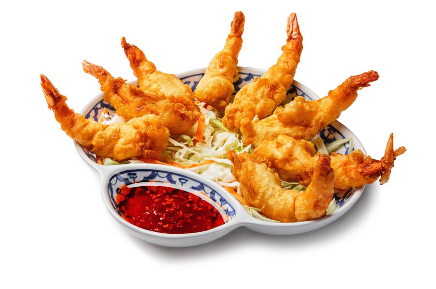 Butterfly prawns