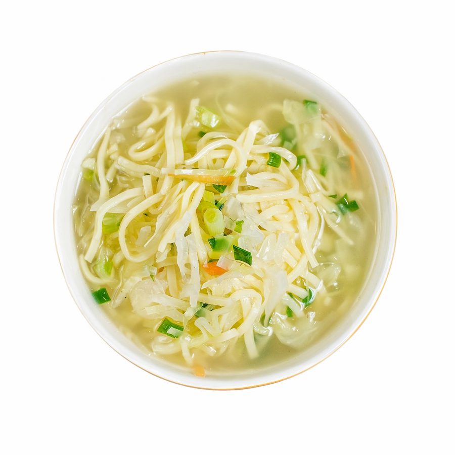 Chicken Noodles Clear Soup