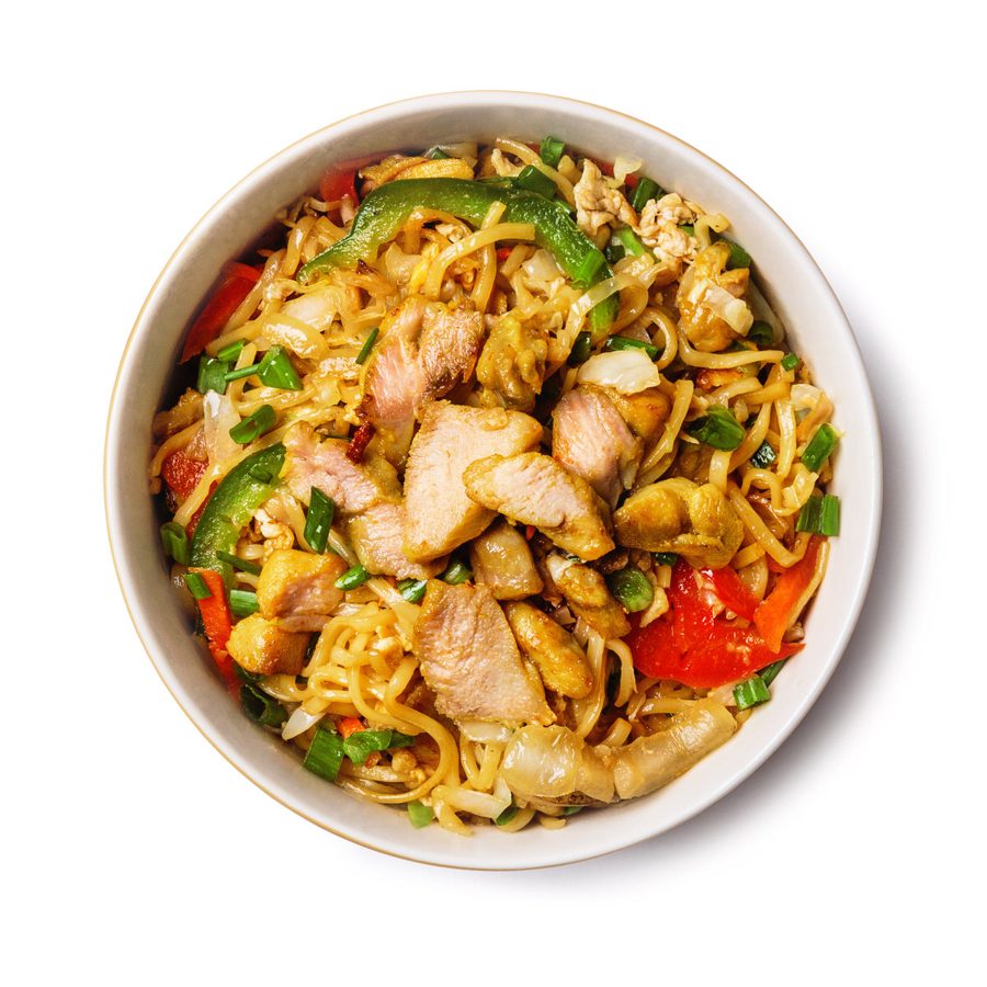 Chicken noodles