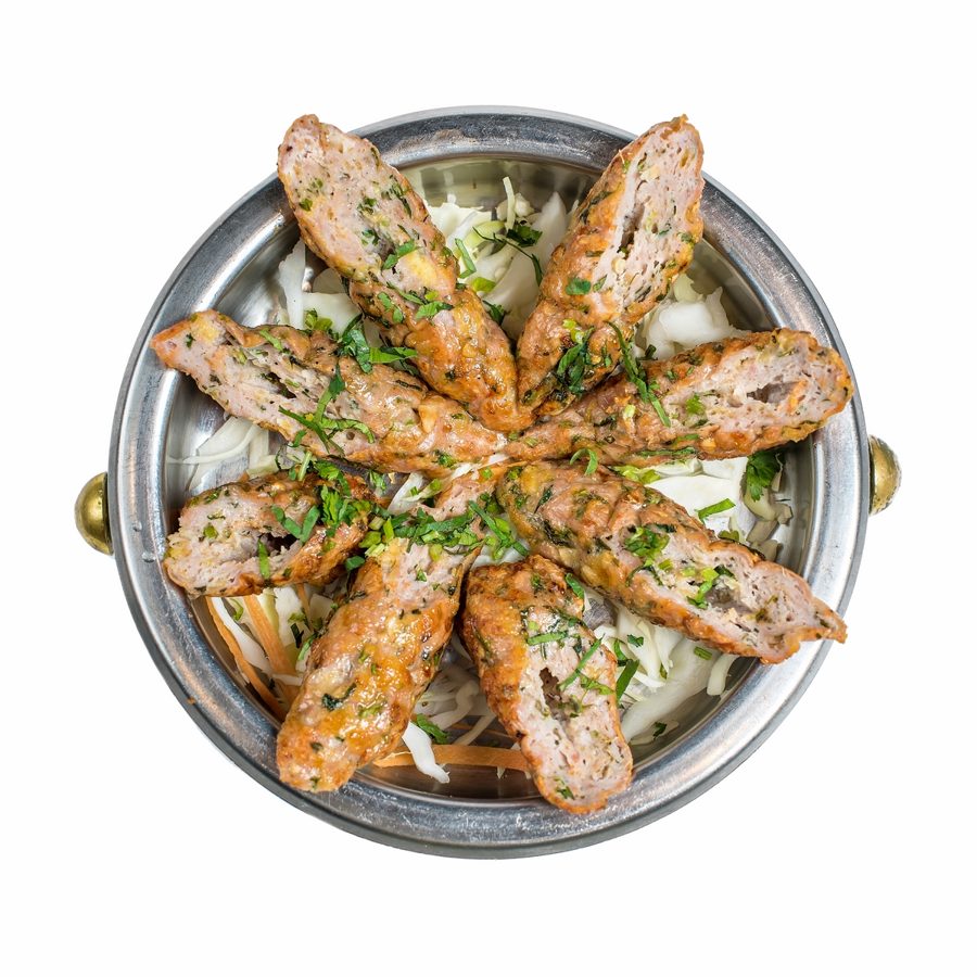 Chicken seekh kebab