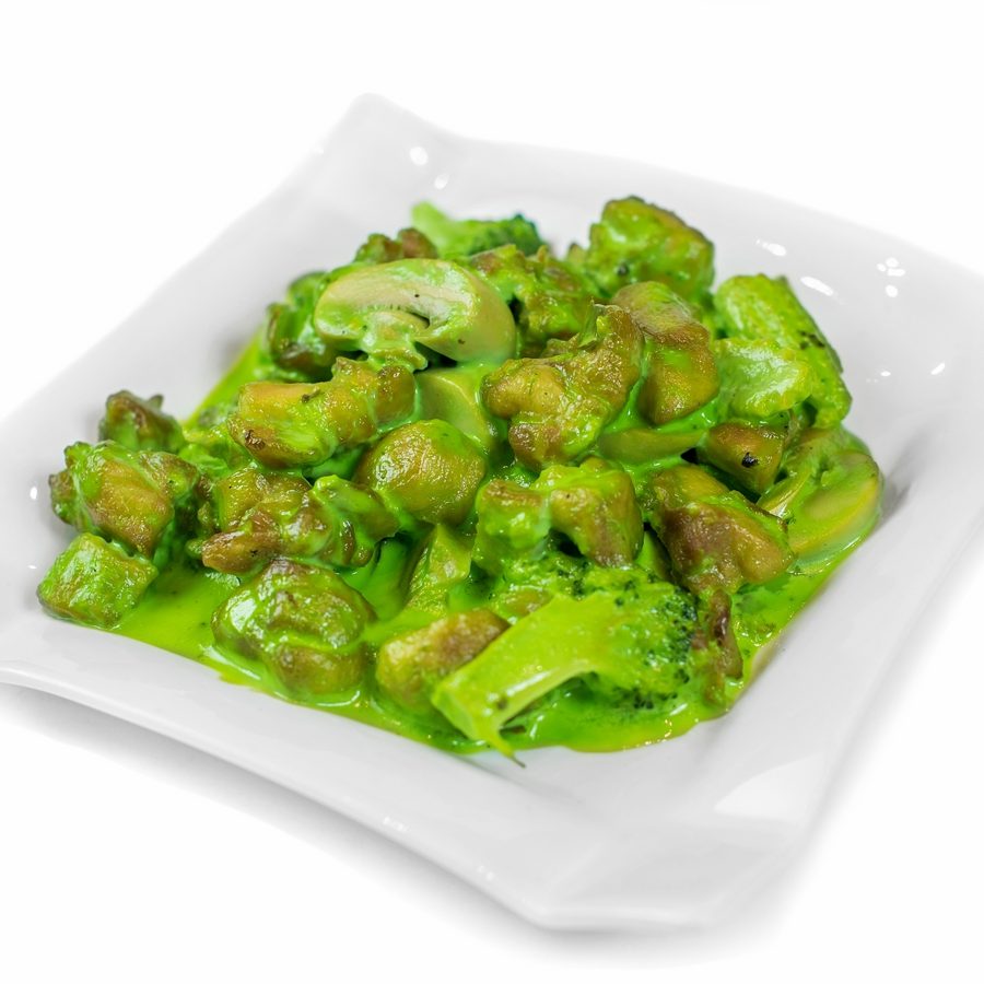 Green chicken curry