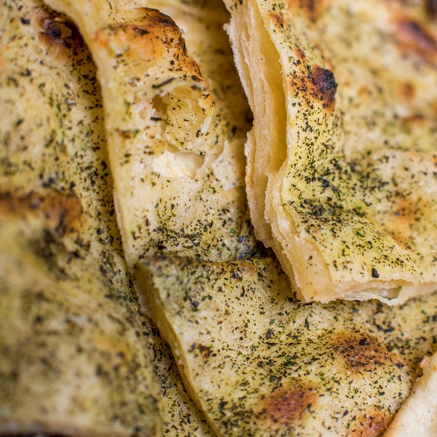 Lachha paratha/ Pudina