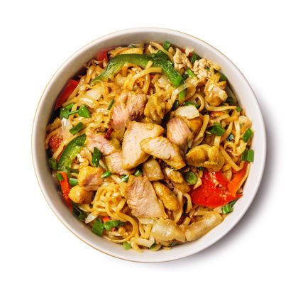 Chicken noodles
