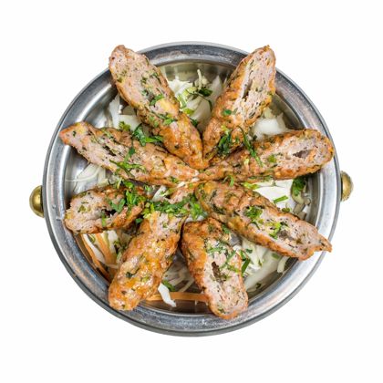 Chicken seekh kebab