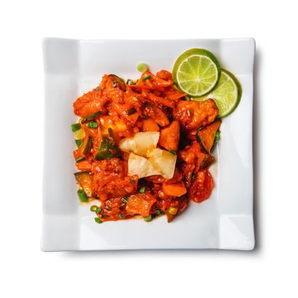 Fish in sweet & sour sauce