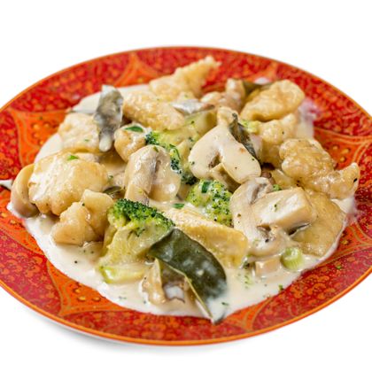 Fish with coconut milk