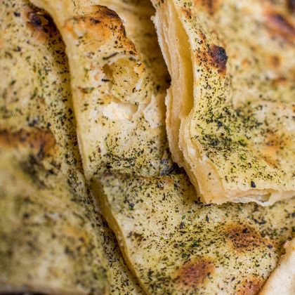 Lachha paratha/ Pudina