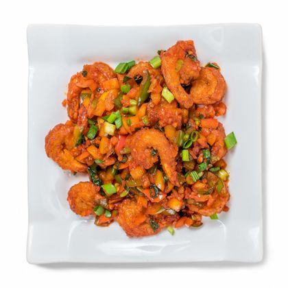 Salt & pepper prawns