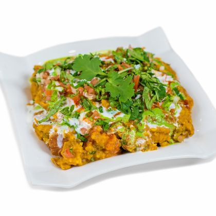 Samosa chaat