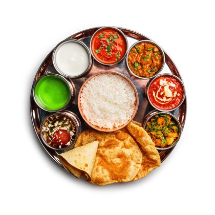 Vegetable thali