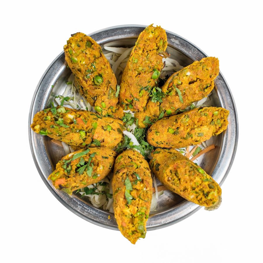 Vegetable seekh kebab